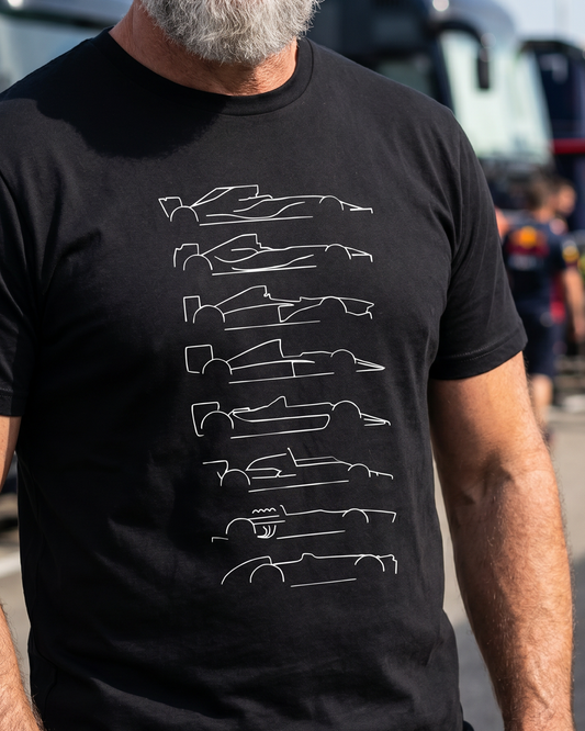 Grand Prix Evolution Tee worn by model