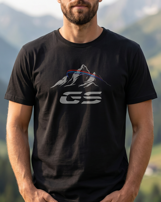 Beemer GS Summit Tee worn by model