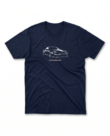 Flat-Six Carrera Ghost Tee