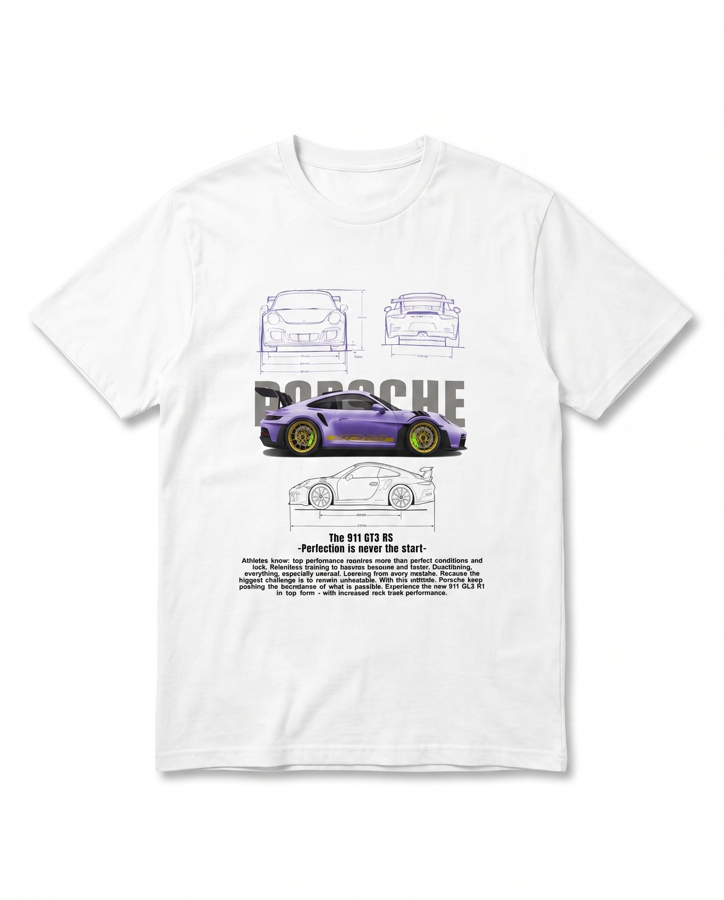 Stuttgart RS Blueprint Tee