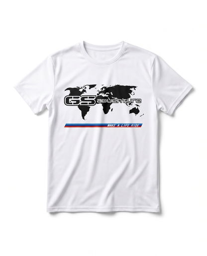 Beemer GS Adventure Map Tee
