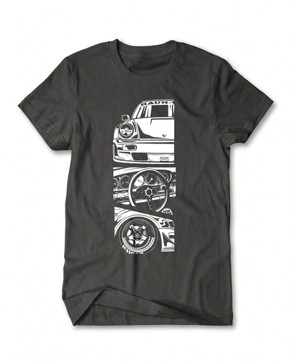 Flat-Six Split Blueprint Tee