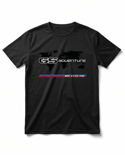 Beemer GS Adventure Map Tee