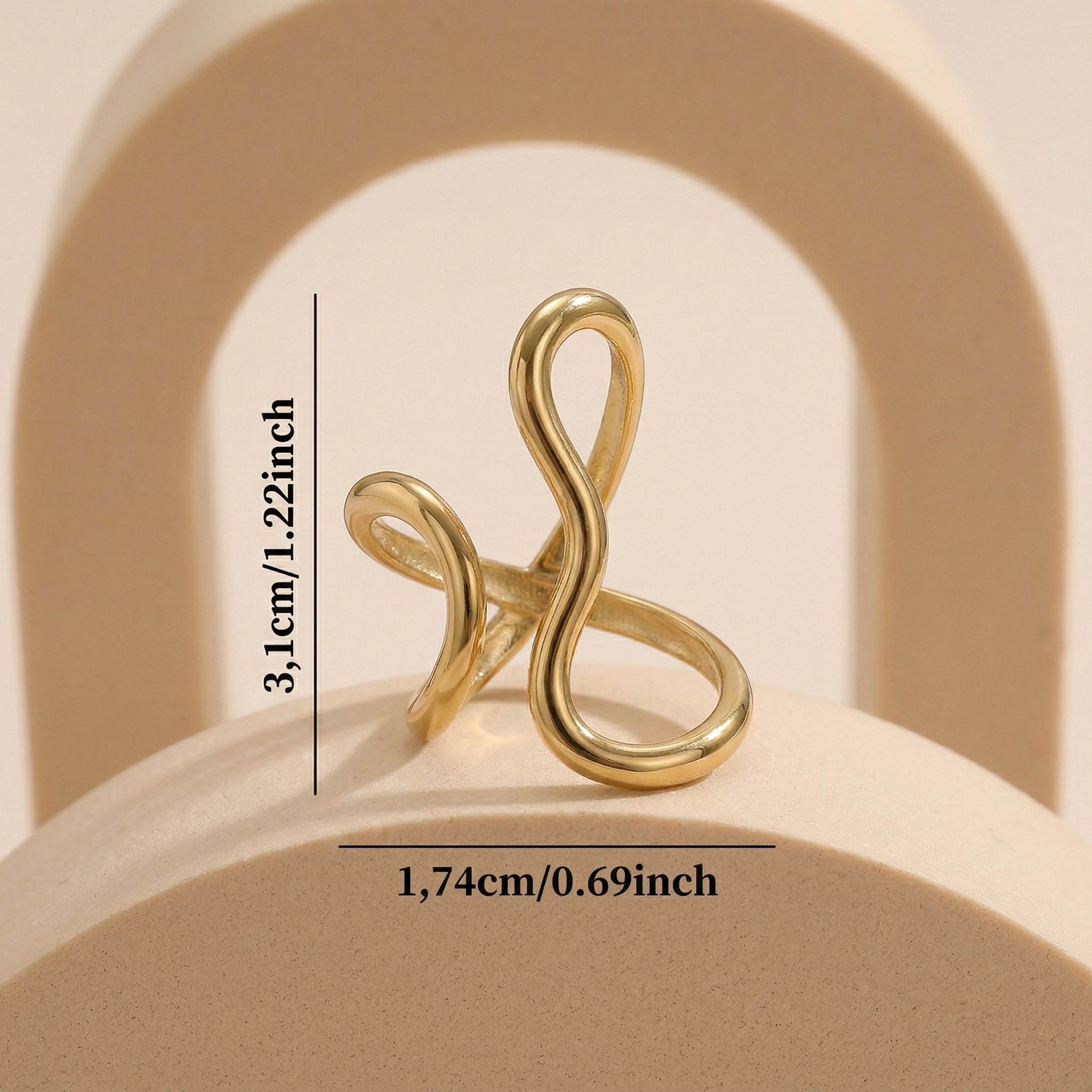 Serena Wave Ring