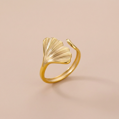 Golden Petal Ring