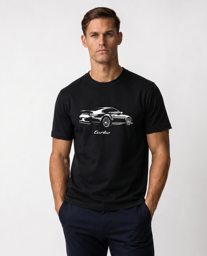 Flat-Six Turbo Ghost Tee