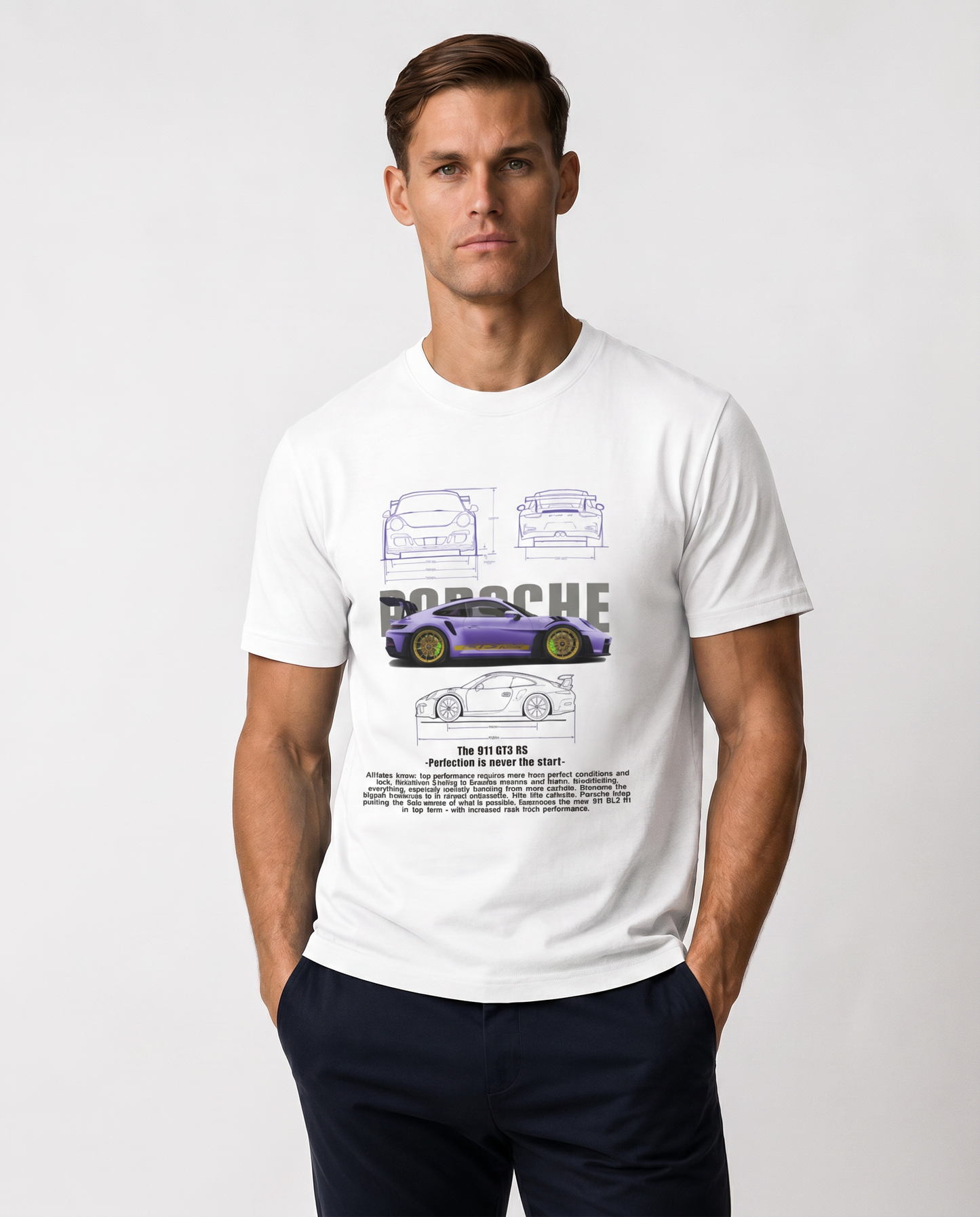Stuttgart RS Blueprint Tee