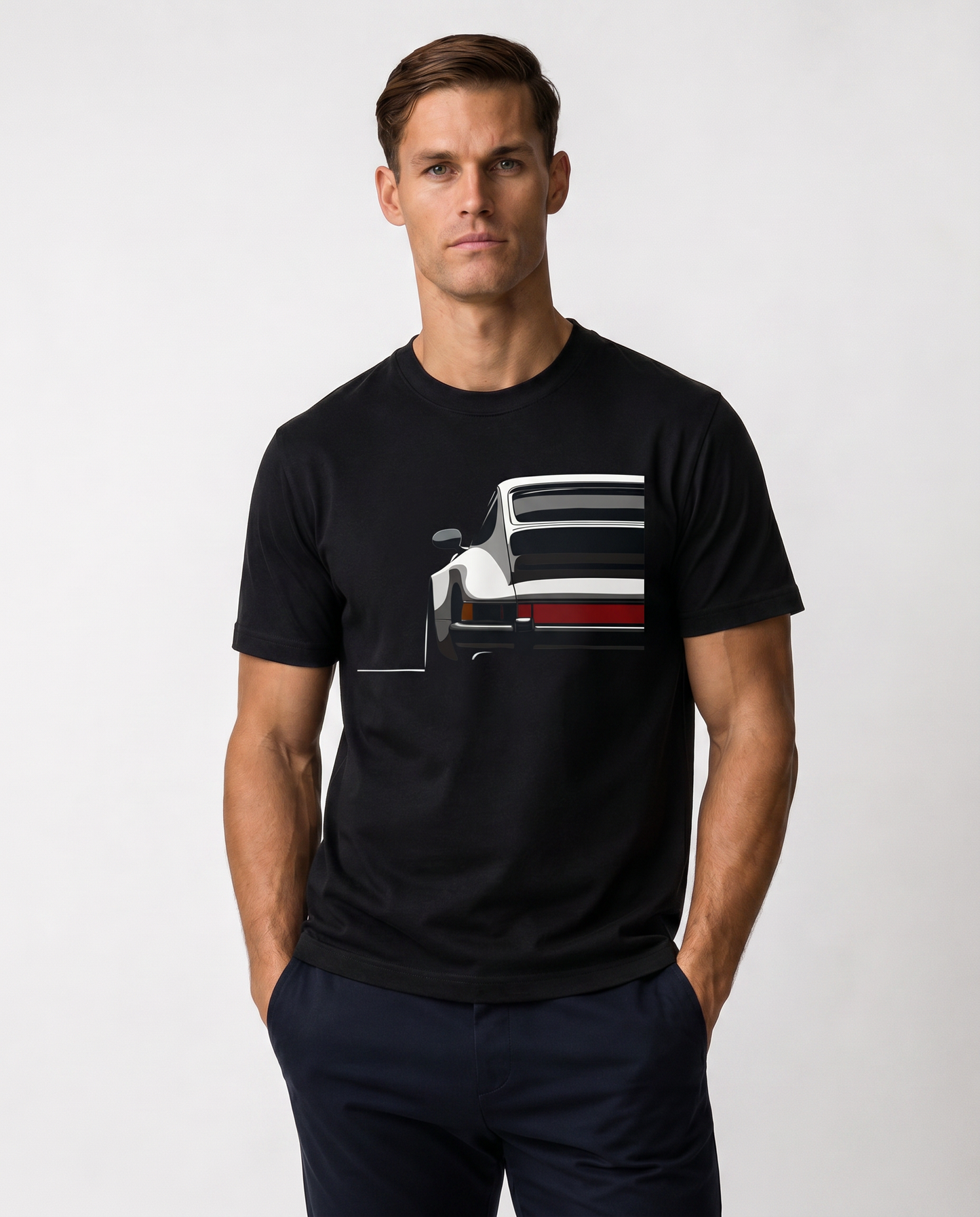 Flat-Six Rear Stripe Tee