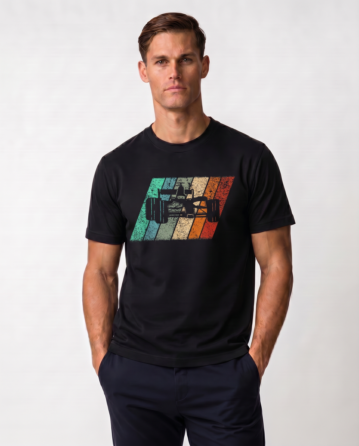 Retro Racer Sunset Tee